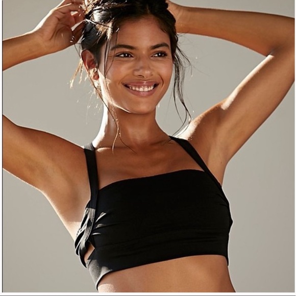 Free People Other - ⬇️NWT Free People Movement Wave Rider Sports Bra Black